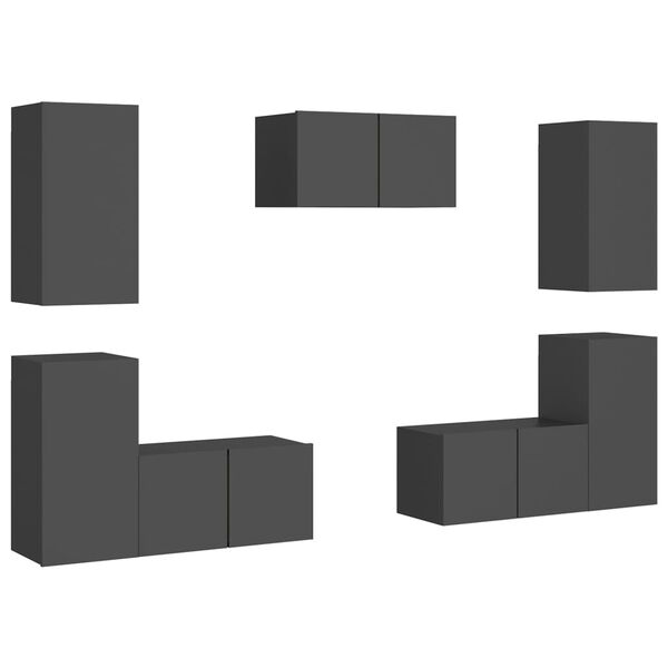 vidaXL Έ&pi;&iota;&pi;&lambda;&alpha; &Tau;&eta;&lambda;&epsilon;ό&rho;&alpha;&sigma;&eta;&sigmaf; &Sigma;&epsilon;&tau; 7 &Tau;&epsilon;&mu;&alpha;&chi;ί&omega;&nu; &Gamma;&kappa;&rho;&iota; &alpha;&pi;ό &Mu;&omicron;&rho;&iota;&omicron;&sigma;&alpha;&nu;ί&delta;&alpha;