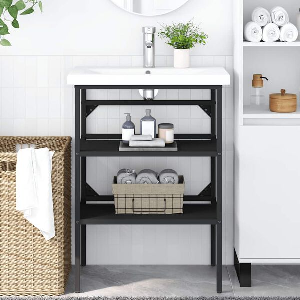 vidaXL Έ&pi;&iota;&pi;&lambda;&omicron; &Mu;&pi;ά&nu;&iota;&omicron;&upsilon; &Mu;&alpha;ύ&rho;&omicron; 59 x 38 x 83 &epsilon;&kappa;. &Sigma;&iota;&delta;&epsilon;&rho;έ&nu;&iota;&omicron;