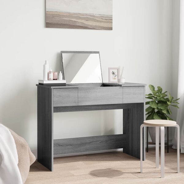 vidaXL &Mu;&pi;&omicron;&upsilon;&nu;&tau;&omicron;&upsilon;ά&rho; &mu;&epsilon; &Kappa;&alpha;&theta;&rho;έ&phi;&tau;&eta; &Gamma;&kappa;&rho;&iota; Sonoma 100x45x76 &epsilon;&kappa;.