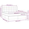 vidaXL &Kappa;&rho;&epsilon;&beta;ά&tau;&iota; Boxspring &mu;&epsilon; &Sigma;&tau;&rho;ώ&mu;&alpha; Taupe 160x200 &epsilon;&kappa;. &Upsilon;&phi;&alpha;&sigma;&mu;ά&tau;&iota;&nu;&omicron;