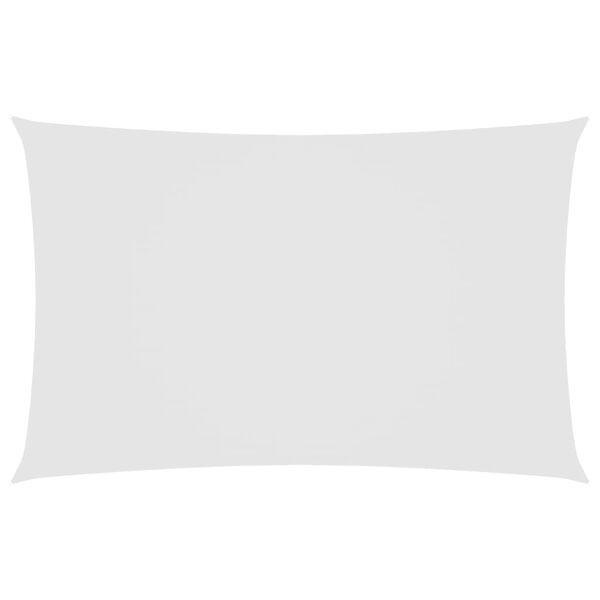 vidaXL Πανί Σκίασης Ορθογώνιο Λευκό 2,5 x 5 μ. από Ύφασμα Oxford