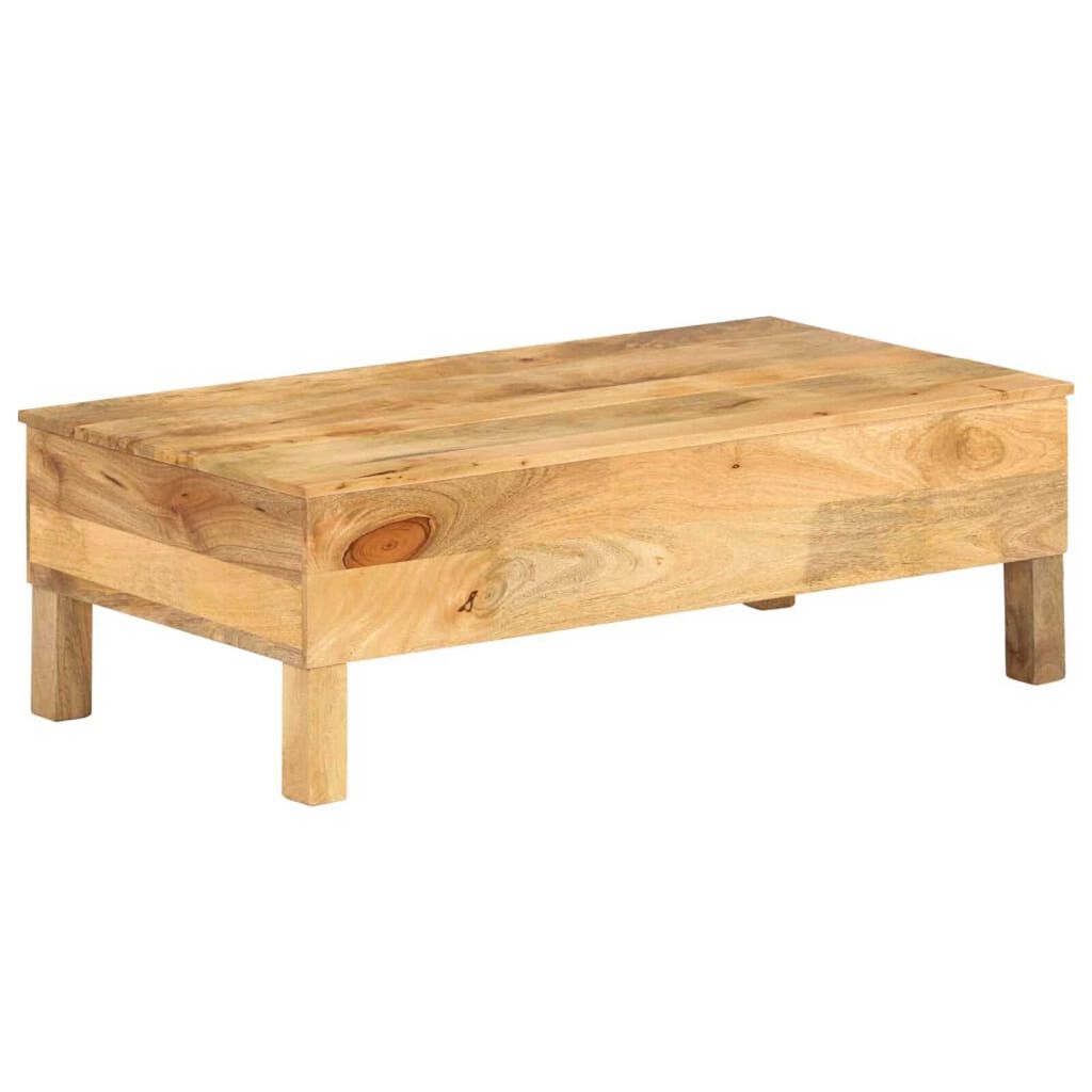 vidaXL Τραπεζάκι Σαλονιού 110 x 55 x 35 εκ. από Μασίφ Ξύλο Μάνγκο