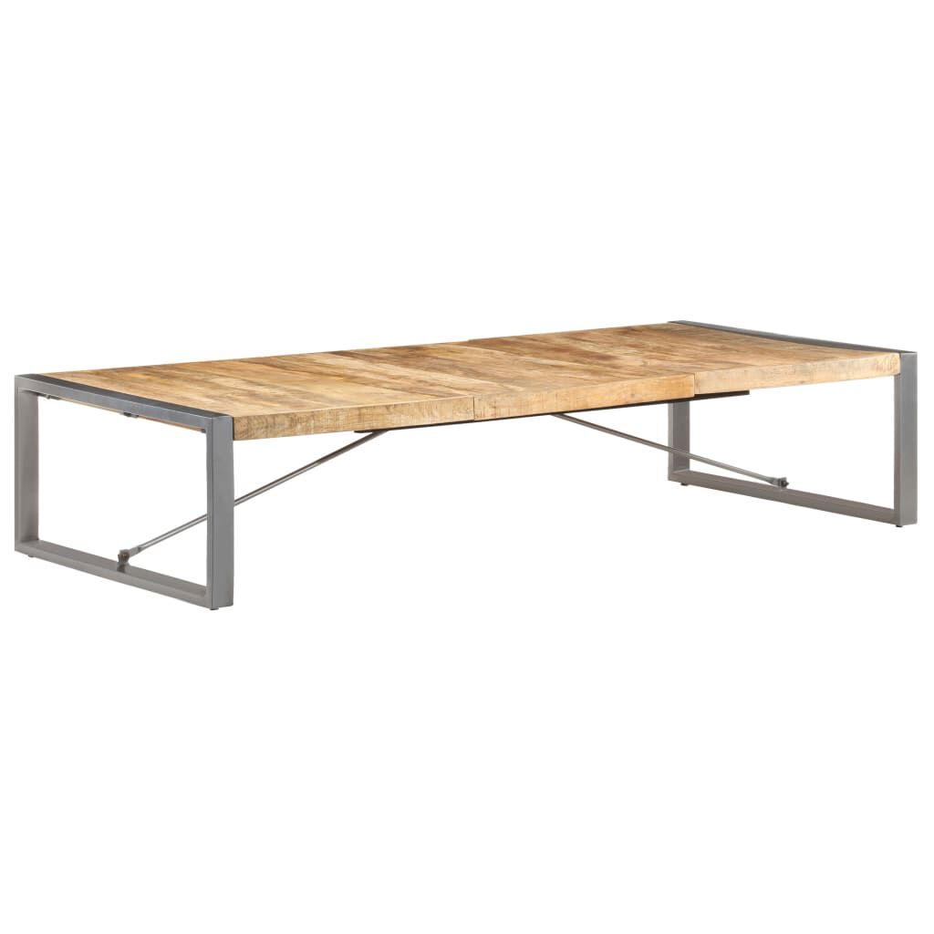 vidaXL Τραπεζάκι Σαλονιού 180 x 90 x 40 εκ. Ακατέργαστο Ξύλο Μάνγκο