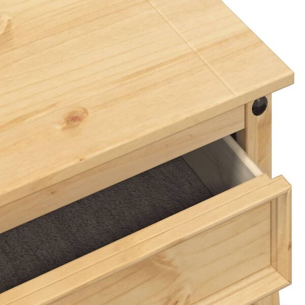 vidaXL Τραπέζι Κονσόλα Corona 73x35x73 εκ. από Μασίφ Ξύλο Πεύκου