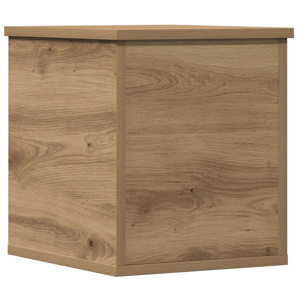 vidaXL Κουτί Αποθήκευσης Artisan Oak 30x35x35 εκ, Φτιαγμένο από Επεξεργασμένο Ξύλο