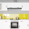 vidaXL Πίσω Πάνελ Κουζίνας 2 pcs Κίτρινο 110 x 40 cm σκληρυμένο γυαλί