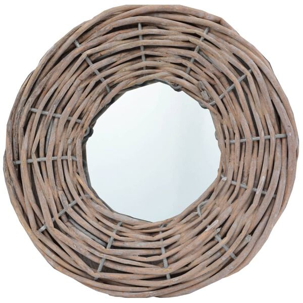vidaXL Καθρέφτες 3 τεμ. 15 εκ. από Wicker