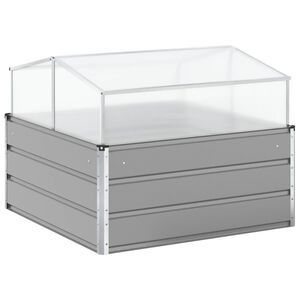 vidaXL &Gamma;&lambda;ά&sigma;&tau;&rho;&alpha; &Alpha;&nu;&omicron;&iota;&chi;&tau;ό &gamma;&kappa;&rho;&iota; 100 x 100 x 77 cm &Epsilon;&pi;&iota;&kappa;&alpha;&lambda;&upsilon;&mu;&mu;έ&nu;&omicron;&sigmaf; &Chi;ά&lambda;&upsilon;&beta;&alpha;&sigmaf;