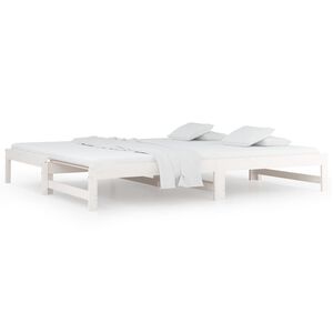 vidaXL &Kappa;&alpha;&nu;&alpha;&pi;έ&sigmaf; &Kappa;&rho;&epsilon;&beta;ά&tau;&iota; &Sigma;&upsilon;&rho;ό&mu;&epsilon;&nu;&omicron;&sigmaf; &Lambda;&epsilon;&upsilon;&kappa;ό&sigmaf; 2x(80x200) &epsilon;&kappa;. &alpha;&pi;ό &Mu;&alpha;&sigma;ί&phi; &Pi;&epsilon;ύ&kappa;&omicron;