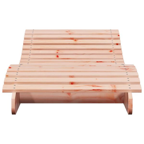 vidaXL Ξαπλώστρα 205x70x31,5 εκ. από Μασίφ Ξύλο Ψευδοτσούγκας