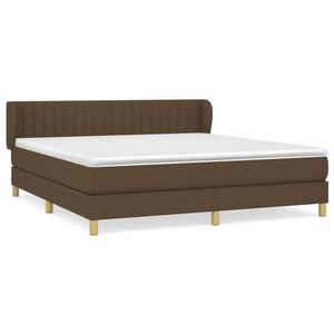 vidaXL &Kappa;&rho;&epsilon;&beta;ά&tau;&iota; Boxspring &mu;&epsilon; &Sigma;&tau;&rho;ώ&mu;&alpha; &Sigma;&kappa;&omicron;ύ&rho;&omicron; &Kappa;&alpha;&phi;έ 180x200 &epsilon;&kappa; &Upsilon;&phi;&alpha;&sigma;&mu;ά&tau;&iota;&nu;&omicron;