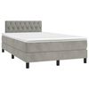 vidaXL &Kappa;&rho;&epsilon;&beta;ά&tau;&iota; Boxspring &mu;&epsilon; &Sigma;&tau;&rho;ώ&mu;&alpha; &Alpha;&nu;&omicron;&iota;&chi;&tau;ό &Gamma;&kappa;&rho;&iota; 120x190 &epsilon;&kappa;. &Beta;&epsilon;&lambda;&omicron;ύ&delta;&iota;&nu;&omicron;