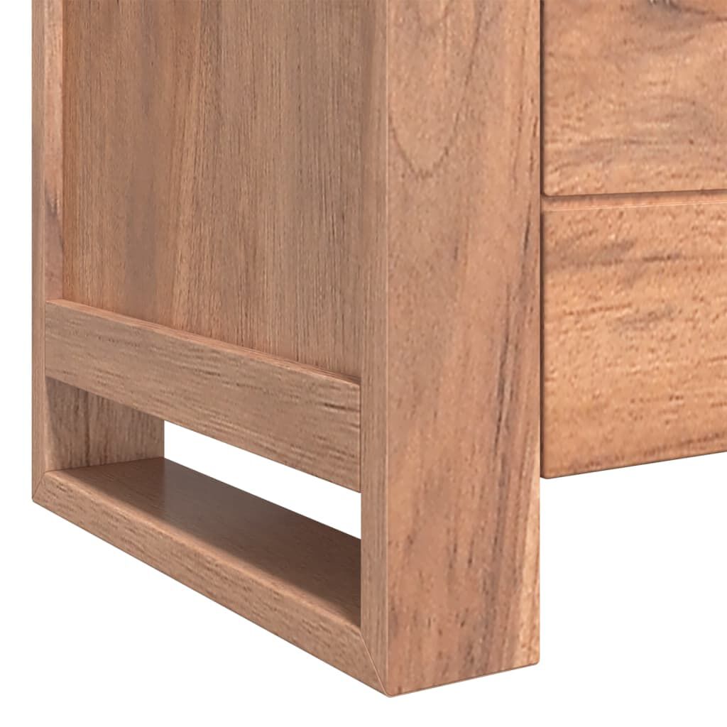 vidaXL Συρταριέρα 80 x 35 x 60 εκ. από Μασίφ Ξύλο teak