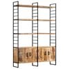 vidaXL &Beta;&iota;&beta;&lambda;&iota;&omicron;&theta;ή&kappa;&eta; &mu;&epsilon; 4 &Epsilon;&pi;ί&pi;&epsilon;&delta;&alpha; 124x30x180 &epsilon;&kappa;. &Alpha;&kappa;&alpha;&tau;έ&rho;&gamma;&alpha;&sigma;&tau;&omicron; &Xi;ύ&lambda;&omicron; &Mu;ά&nu;&gamma;&kappa;&omicron;