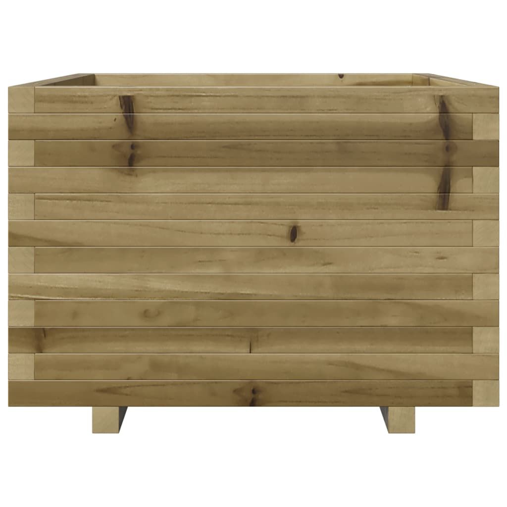 vidaXL Ζαρντινιέρα Κήπου 70x70x49,5 εκ. από Εμποτισμένο Ξύλο Πεύκου