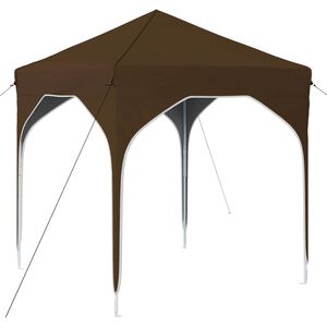 vidaXL &Alpha;&upsilon;&tau;&omicron;&sigma;&chi;έ&delta;&iota;&omicron; &Mu;ό&rho;&phi;&omega;&sigma;&eta; 194 x 194 x 245 &epsilon;&kappa;. Taupe