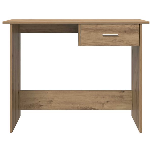 vidaXL Γραφείο artisan δρυς 100 x 50 x 76 εκ. Επεξεργασμένο ξύλο