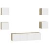 White_and_sonoma_oak