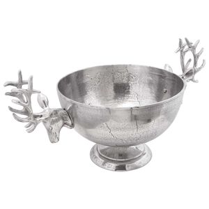 vidaXL Κούπα Ασημί 62 x 35 x 33 εκ. Αλουμίνιο