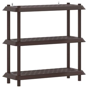 vidaXL &Mu;&omicron;&nu;ά&delta;&alpha; &Rho;&alpha;&phi;&iota;&omicron;ύ 3 &epsilon;&pi;ί&pi;&epsilon;&delta;&alpha; 100 x 40 x 96 &epsilon;&kappa;. PP &Kappa;&alpha;&phi;έ