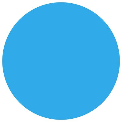 Κάλυμμα Πισίνας Στρογγυλό Μπλε 488 εκ. από Πολυαιθυλένιο