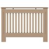 vidaXL Κάλυμμα Καλοριφέρ 112 x 19 x 81,5 εκ. από MDF