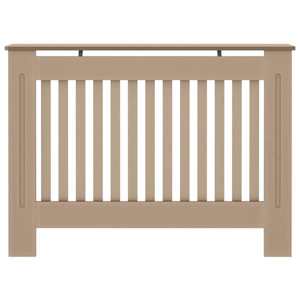 vidaXL Κάλυμμα Καλοριφέρ 112 x 19 x 81,5 εκ. από MDF