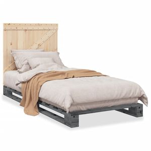 vidaXL &Pi;&lambda;&alpha;ί&sigma;&iota;&omicron; &Kappa;&rho;&epsilon;&beta;&alpha;&tau;&iota;&omicron;ύ &mu;&epsilon; &Kappa;&epsilon;&phi;&alpha;&lambda;ά&rho;&iota; &Gamma;&kappa;&rho;&iota; 90x200 &epsilon;&kappa;. &Mu;&alpha;&sigma;ί&phi; &Xi;ύ&lambda;&omicron; &Pi;&epsilon;ύ&kappa;&omicron;&upsilon;