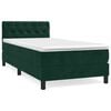 vidaXL &Kappa;&rho;&epsilon;&beta;ά&tau;&iota; Boxspring &mu;&epsilon; &Sigma;&tau;&rho;ώ&mu;&alpha; &Sigma;&kappa;&omicron;ύ&rho;&omicron; &Pi;&rho;ά&sigma;&iota;&nu;&omicron; 80x200 &epsilon;&kappa;. &Beta;&epsilon;&lambda;&omicron;ύ&delta;&iota;&nu;&omicron;