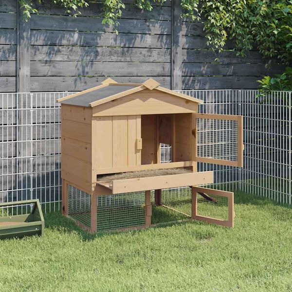 vidaXL Κοτέτσι Καφέ 75 x 59 x 60 εκ.