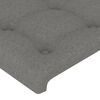 vidaXL Κρεβάτι Boxspring με Στρώμα Σκούρο Γκρι 80x200 εκ. Υφασμάτινο