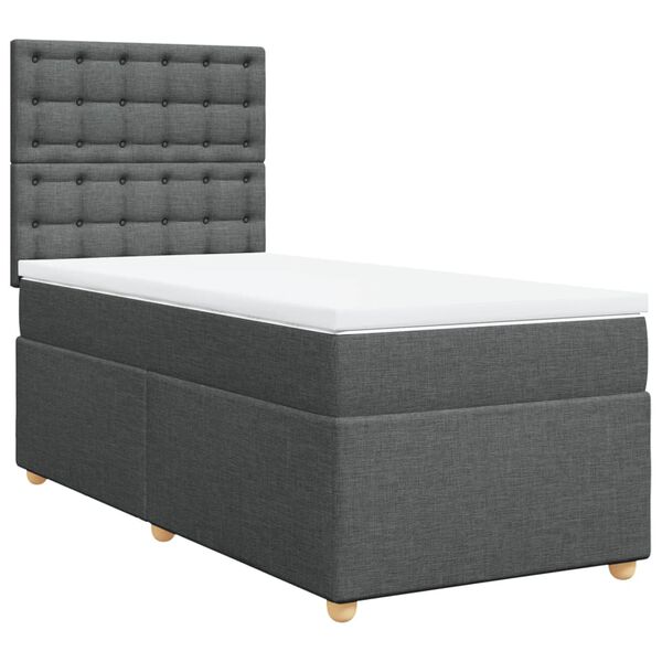 vidaXL &Kappa;&rho;&epsilon;&beta;ά&tau;&iota; Boxspring &mu;&epsilon; &Sigma;&tau;&rho;ώ&mu;&alpha; &Sigma;&kappa;&omicron;ύ&rho;&omicron; &Gamma;&kappa;&rho;&iota; 80x200 &epsilon;&kappa;. &Upsilon;&phi;&alpha;&sigma;&mu;ά&tau;&iota;&nu;&omicron;