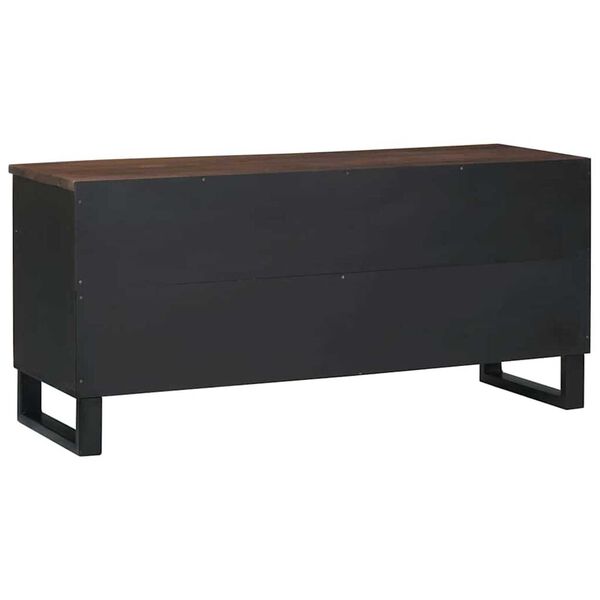 vidaXL Ντουλάπι Τηλεόρασης Καφέ 105 x 33 x 46 εκ. Μασίφ ξύλο μάνγκο