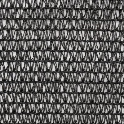 vidaXL Δίχτυ Σκίασης Μαύρο 1,5 x 25 μ. από HDPE