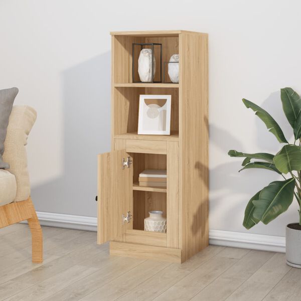 vidaXL &Nu;&tau;&omicron;&upsilon;&lambda;ά&pi;&iota; Sonoma &delta;&rho;&upsilon;&sigmaf; 36x35,5x103,5 cm &alpha;&pi;ό &Epsilon;&pi;&epsilon;&xi;&epsilon;&rho;&gamma;&alpha;&sigma;&mu;έ&nu;&omicron; &Xi;ύ&lambda;&omicron;