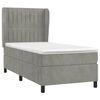 vidaXL &Kappa;&rho;&epsilon;&beta;ά&tau;&iota; Boxspring &mu;&epsilon; &Sigma;&tau;&rho;ώ&mu;&alpha; &Alpha;&nu;&omicron;&iota;&chi;&tau;ό &Gamma;&kappa;&rho;&iota; 90x200 &epsilon;&kappa;. &Beta;&epsilon;&lambda;&omicron;ύ&delta;&iota;&nu;&omicron;