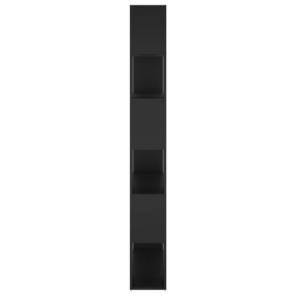 vidaXL Βιβλιοθήκη/Διαχωριστικό Χώρου Μαύρο 100 x 24 x 188 εκ.