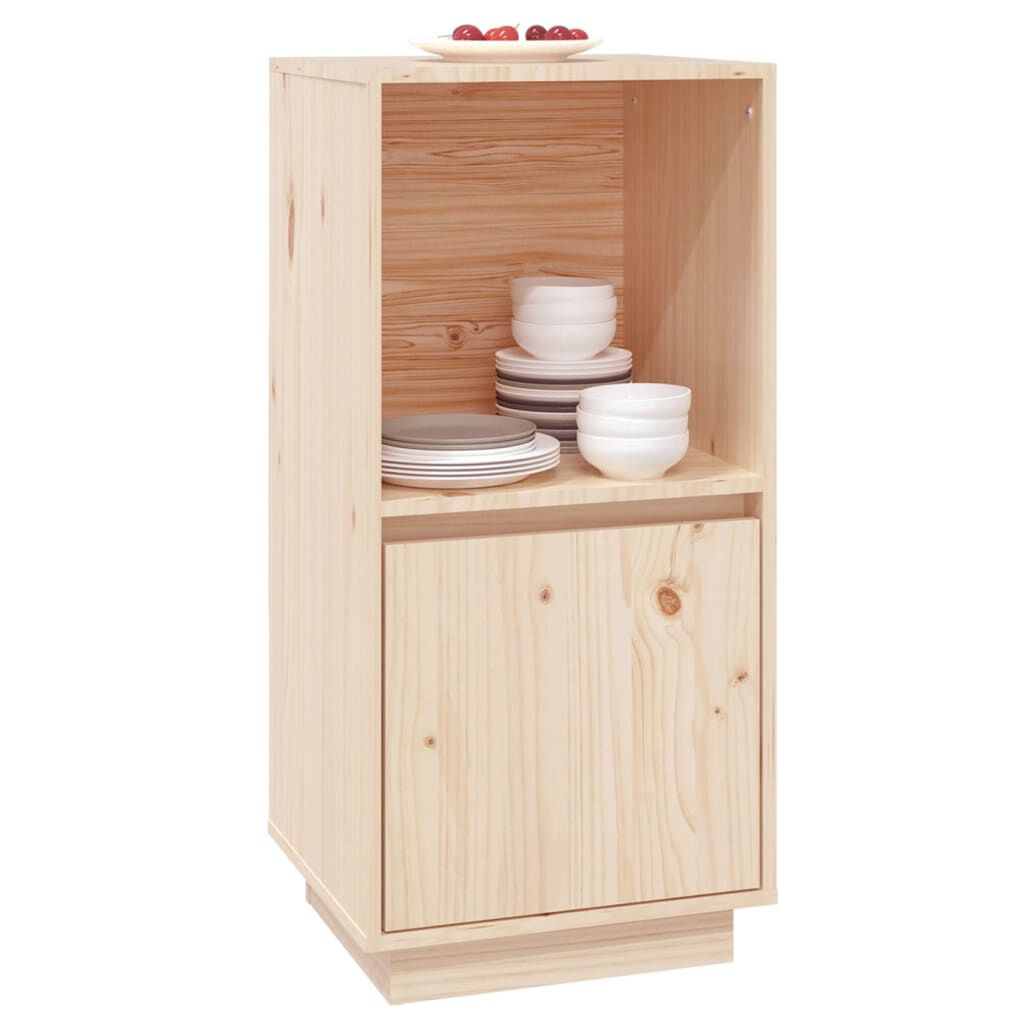 vidaXL Ντουλάπι 38 x 35 x 80 εκ. από Μασίφ Ξύλο Πεύκου
