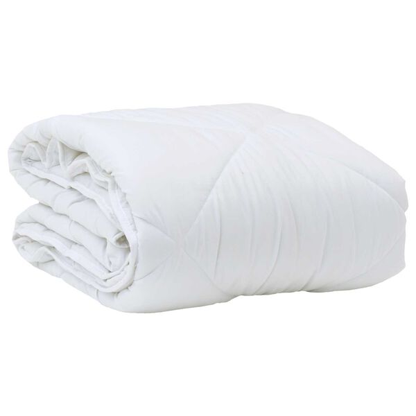 vidaXL Καλοκαιρινό Παπλωμά με Μαξιλάρι Other 2 pcs Λευκό 155 x 220 cm
