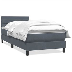 vidaXL &Kappa;&rho;&epsilon;&beta;ά&tau;&iota; Boxspring &mu;&epsilon; &Sigma;&tau;&rho;ώ&mu;&alpha; &Sigma;&kappa;&omicron;ύ&rho;&omicron; &Gamma;&kappa;&rho;&iota; 80x220 &epsilon;&kappa;. &Beta;&epsilon;&lambda;&omicron;ύ&delta;&iota;&nu;&omicron;