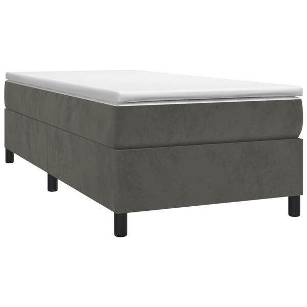 vidaXL &Kappa;&rho;&epsilon;&beta;ά&tau;&iota; Boxspring &mu;&epsilon; &Sigma;&tau;&rho;ώ&mu;&alpha; &Sigma;&kappa;&omicron;ύ&rho;&omicron; &Gamma;&kappa;&rho;&iota; 90x200 &epsilon;&kappa;. &Beta;&epsilon;&lambda;&omicron;ύ&delta;&iota;&nu;&omicron;