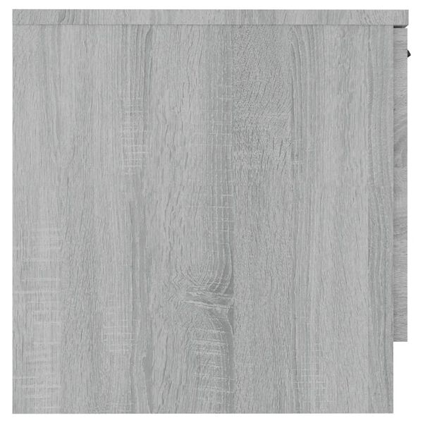 vidaXL Κομοδίνα 2 τεμ. Γκρι Sonoma 40 x 39 x 40 εκ.