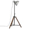 vidaXL Φωτιστικό Δαπέδου 25 W Vintage Ασημί 75x75x90-150 εκ. Ε27