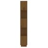 vidaXL Βιβλιοθήκη/Διαχωριστικό Χώρου Μελί 51x25x163,5 εκ. Μασίφ Ξύλο