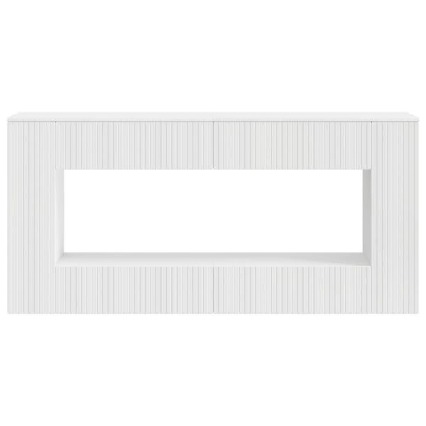 vidaXL &Tau;&rho;&alpha;&pi;έ&zeta;&iota; &kappa;&omicron;&nu;&sigma;ό&lambda;&alpha;&sigmaf; &Rho;&iota;&gamma;έ &Lambda;&epsilon;&upsilon;&kappa;ό&sigmaf; 155 x 29 x 74 &epsilon;&kappa;.