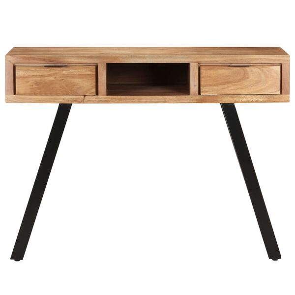 vidaXL Γραφείο Live Edge 107x45x79 εκ. από Μασίφ Ξύλο Ακακίας