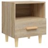 vidaXL Κομοδίνο Sonoma Δρυς 40 x 35 x 47 εκ.