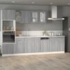 vidaXL Έπιπλο Με Συρτάρι Lyon Γκρι Sonoma 80x46x81,5 εκ. Επεξεργ. Ξύλο