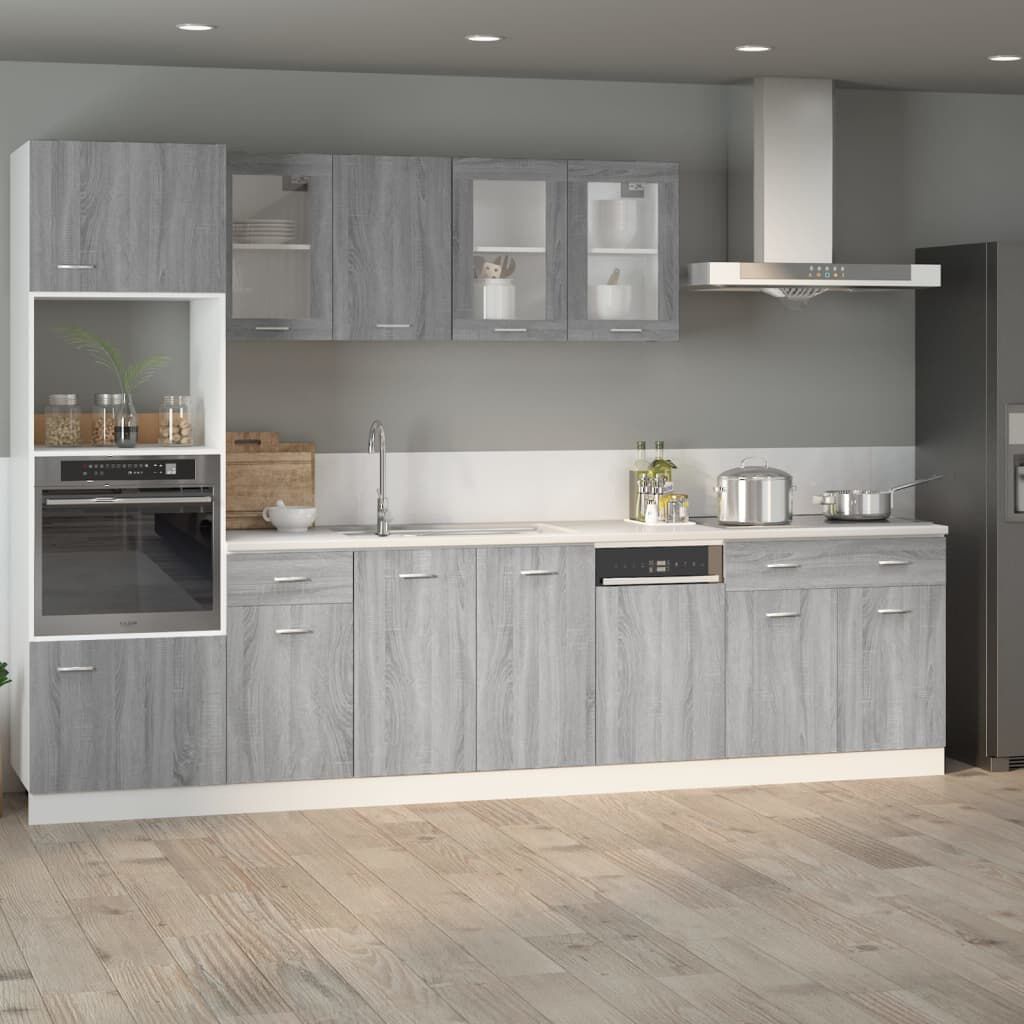 vidaXL Έπιπλο Με Συρτάρι Lyon Γκρι Sonoma 80x46x81,5 εκ. Επεξεργ. Ξύλο
