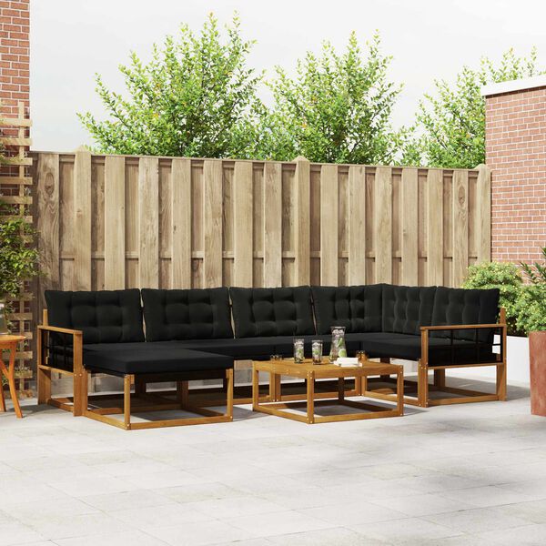 vidaXL &Sigma;&epsilon;&iota;&rho;ά &Kappa;&alpha;&nu;&alpha;&pi;έ &Epsilon;&xi;&omega;&tau;&epsilon;&rho;&iota;&kappa;&omicron;ύ &mu;&epsilon; &mu;&alpha;&xi;&iota;&lambda;ά&rho;&iota; 19 pcs &Phi;&upsilon;&sigma;&iota;&kappa;ό &kappa;&alpha;&iota; &Mu;&alpha;ύ&rho;&omicron;